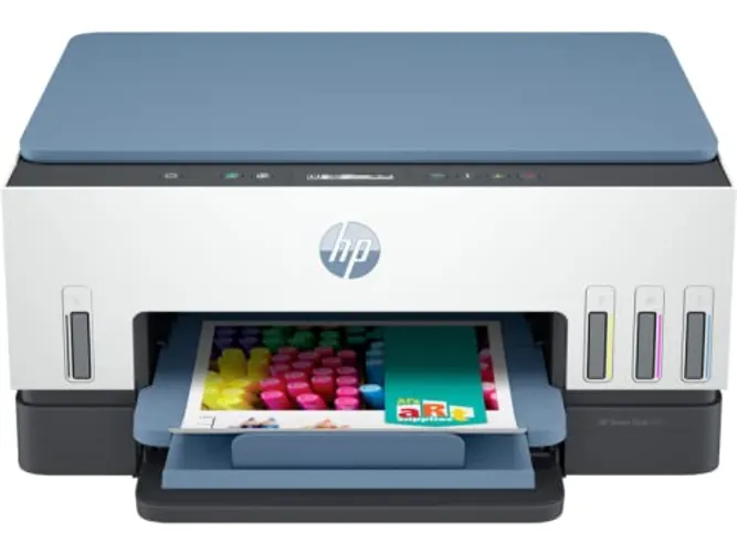 HP Smart Tank 675 All-in-One Auto Duplex WiFi Integrated Ink Tank Colour Printer, Scanner, Copier- High Capacity Tank with Automatic Ink Sensor