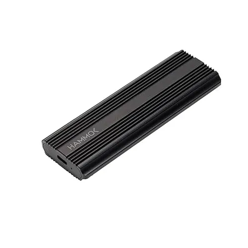 HAMMOK Bliss M.2 NVME /NGFF SSD Case USB 3.1 Gen 2 Enclosure, USB 3.1 Gen 2 (10 Gbps) to NVMe PCI-E M.2 SSD Case