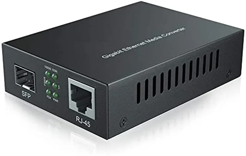 FYBER 10/100/1000 Sfp Media Converter | Spf Media Converter 10/100/1000 Over Ethernet Cat6