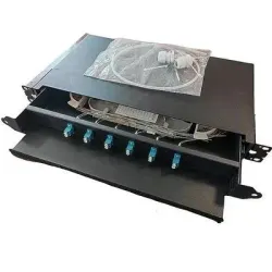 D-Link LIU 6 Port Rack Mount Loaded SC SM