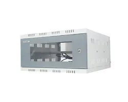 3U Rack - DVR Rack/CCTV Rack/NVR Rack/Server Rack/Network Rack with 3 Power Plug Socket - Transparent Glass Door