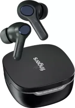 FINGERS EARBUDS CRYSTAL RICH BLACK