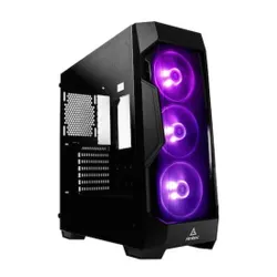 ATX CABINET WITH SMPS-DF500RGB