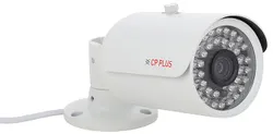 CP PLUS HD Camera 2.0 MP Astra Series Ir-Bullet Compatible With HDx, Ahd, Hdcvi, Cvbs, Hdtvi DVR. Model CP-GTC-T20L3 Color White, Metal Body, IP66 Ratings, WeatherProof, 6mm Lens, 30meter