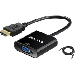 Hdmi to Vga with Audio Cable