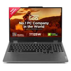 Lenovo LOQ 2024 AMD Ryzen 7 7435HS 15.6" (39.6cm) 144Hz 300Nits FHD IPS Gaming Laptop