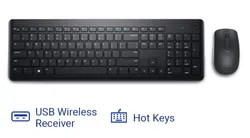 Dell KM3322W Wireless USB Keyboard and Mouse