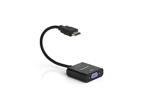 coconut HDMI to VGA Adapter High Speed 4K HD Video Converter Gold Plated HDMI to VGA (Male to Female) for Computer, Laptop, Xbox, HDTV