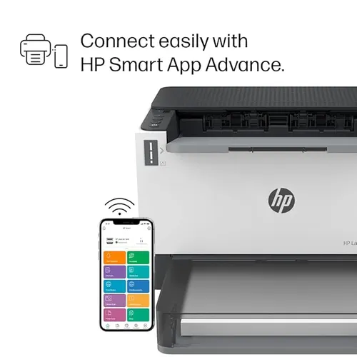 HP Laserjet Tank 1020W Monochrome,Colour Laser Printers,Wireless,USB 2.0,Bluetooth Le,Up to 22 Ppm,150-Sheet Input Tray,100-Sheet Output Tray,25,000-Page Duty Cycle