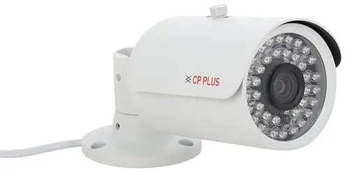 CP PLUS HD Camera 2.0 MP Astra Series Ir-Bullet Compatible With HDx, Ahd, Hdcvi, Cvbs, Hdtvi DVR. Model CP-GTC-T20L3 Color White, Metal Body, IP66 Ratings, WeatherProof, 6mm Lens, 30meter