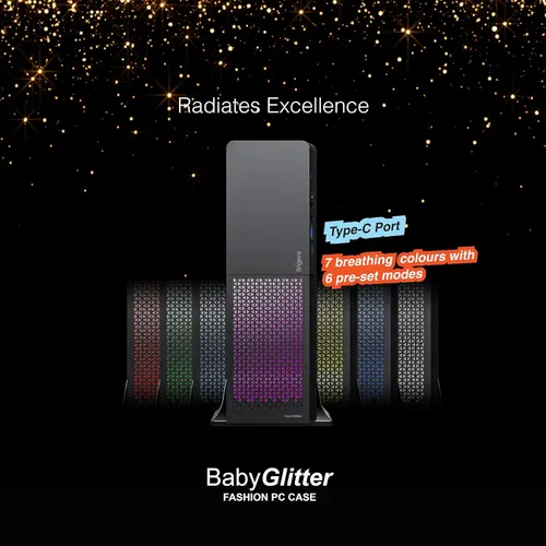 FINGERS CABINET WITH SMPS BABY GLITTER