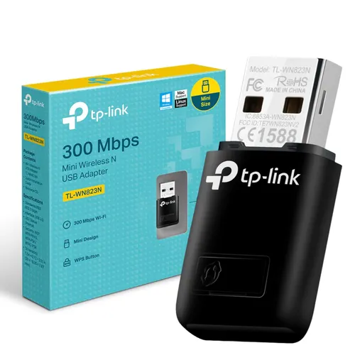 Tp Link Wireless Usb Adaptor N300-Tp-Wn823n