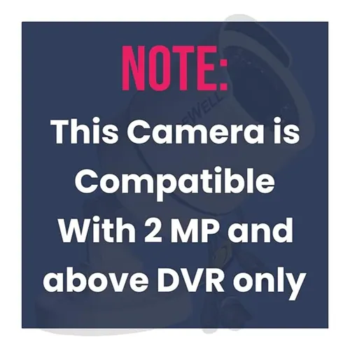 HIKVISION 2MP Dome CAERA DS-2CE5AD0T-ITP/ECO Compatible