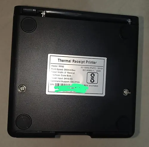 RUGTEK PF RP82 THERMAL PRINTER USB +LAN