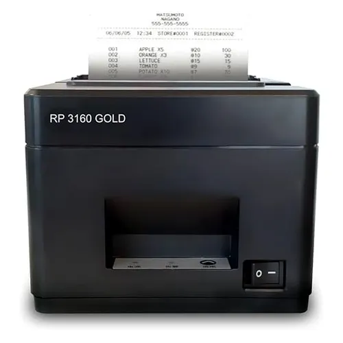 TVS ELECTRONICS |RP3160 Gold Thermal Receipt Printer |4 MB Flash Memory