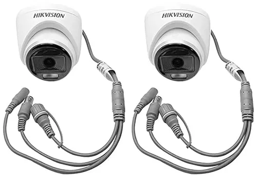 RCCTV HIK ColorVU DS-2CE70DF0T-PFS 2 MP Night Vision Dome Indoor CCTV Camera