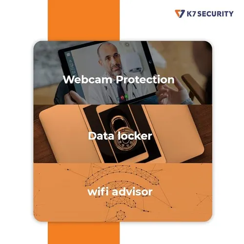 K7 Security K7, Total Security, 1 User, 13 Months, Email Delivery In 2 Hours, No Cd