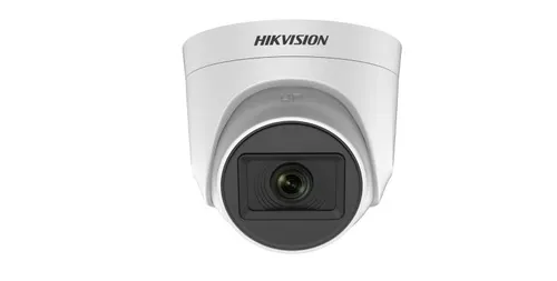 Hikvision domo TVI 2MP, lente de 2.8mm, IR20M con audio, modelo DS-2CE76D0T-ITPFS