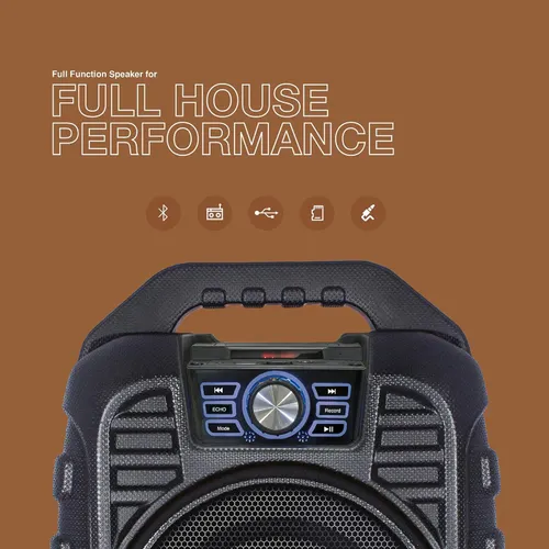 FINGERS SPEAKER BT&W/L MIC Knockout 32w