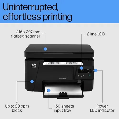 HP LASERJET M126A MFP PRINTER