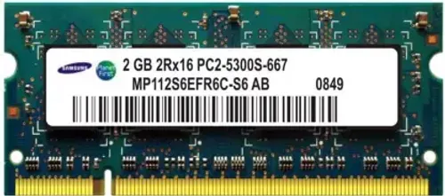 SAMSUNG DDR2 2GB LAPTOP RAM