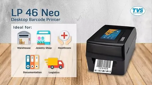 TVS ELECTRONICS LP 46 Neo Label and Barcode Printer