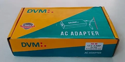 DVM 12V 5AMP DC PIN ADAPTER