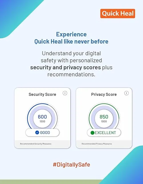 Quick Heal Internet Security Renewal Upgrade - 1 Users, 3 Year (Single Key) (Email Delivery In 1 Hour- No Cd)