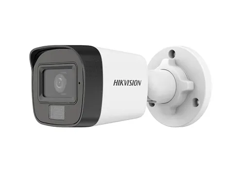 HIKVISION 2MP Outdoor Dual Light + Audio MIC Wired CCTV 1080p Camera DS-2CE16D0T-LPFS with USEWELL BNC/DC for 2MP & Above DVR