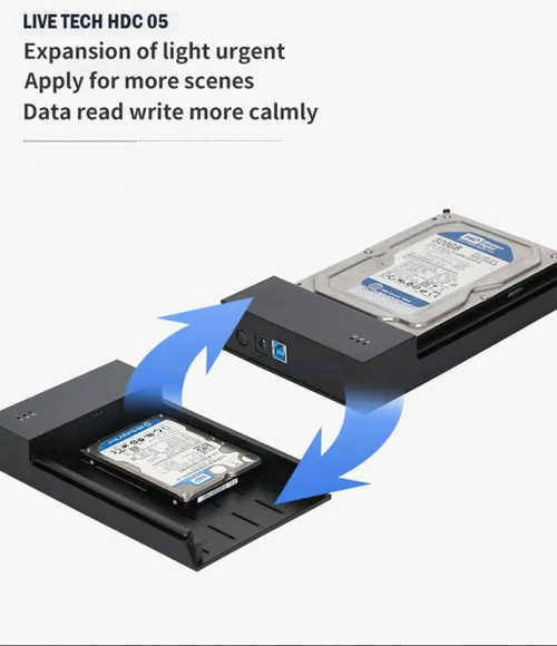 Live Tech -HDC 05 DESKTOP SATA CASING 2.0