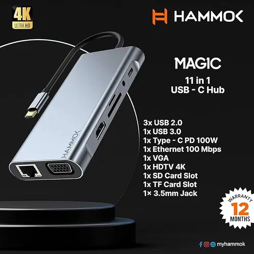 HAMMOK MAGIC TYPE C 11 IN 1