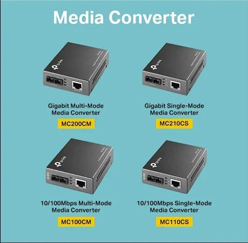 Mc100 Tplink Media Converter Multimode