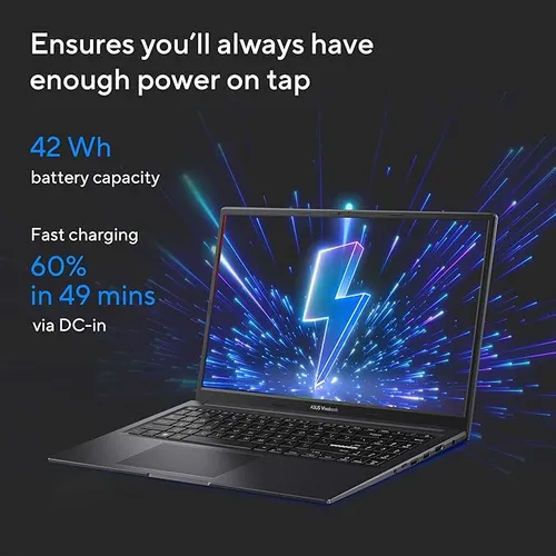 ASUS Vivobook 15X (2023), Intel Core i3-1315U 13th Gen, 15.6" (39.62 cms) FHD, Thin and Light Laptop (8GB/512GB SSD/Windows 11/Office 2021/Backlit KB/1.6 kg)