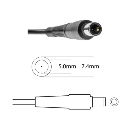 LAPCARE HP YELLOW PIN ADAPTER 18.5/3.5