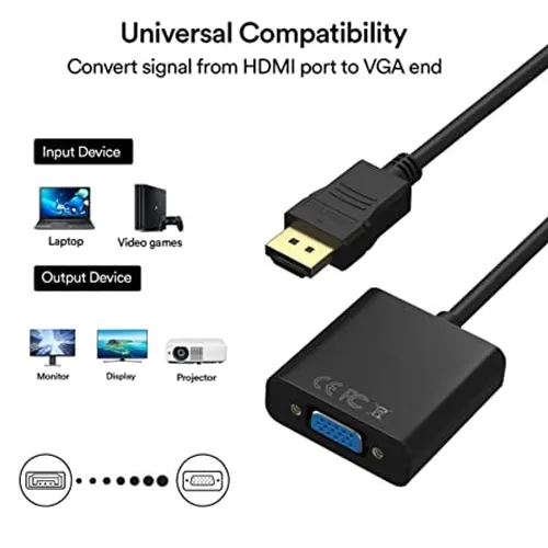 JINGO HDMI TO VGA WITH SOUND