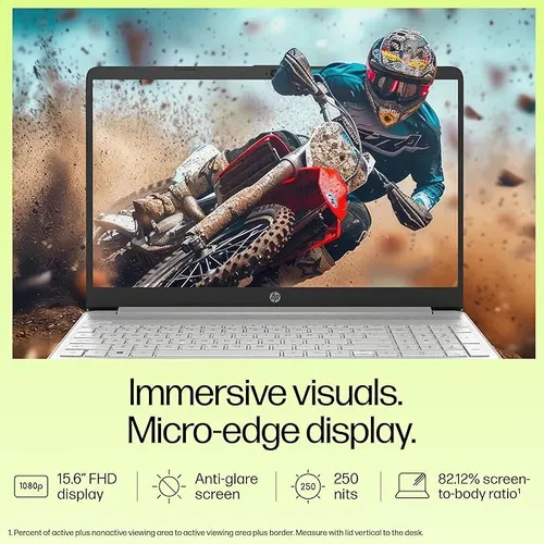 HP Laptop 15s, 12th Gen Intel Core i7-1255U, 15.6-inch (39.6 cm), FHD, 16GB DDR4, 512GB SSD, Intel Iris Xe Graphics, Backlit KB