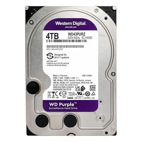 Western Digital Purple 4Tb Surveillance sata_6_0_gb Hard Drive