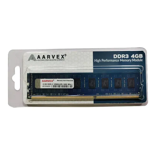 AARVEX DDR3 4GB Desktop 12800u(2R-1600) RAM,
