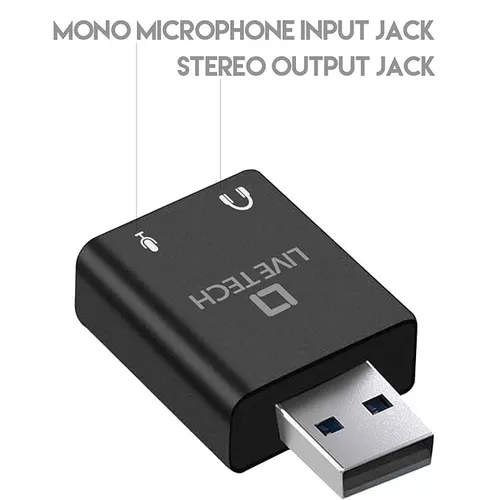 LIVETECH USB TO AUDIO