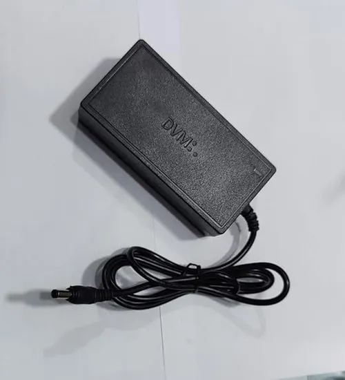 DVM Power Adapter For Cameras, Router, Set Top Box, Dth (In-Digital, Den, Hathway, Siti Cable Stb, 2.5Mm Pin, 12V-2A)