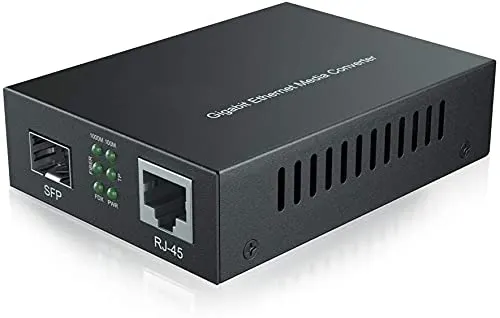 FYBER 10/100/1000 Sfp Media Converter | Spf Media Converter 10/100/1000 Over Ethernet Cat6