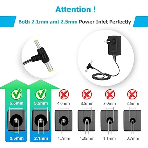 12V 2AMP DC Power Adapter, Powers Supply, SMPS for LCD Monitor, TV, AC Input 100-240V Dc Output 12 Volt