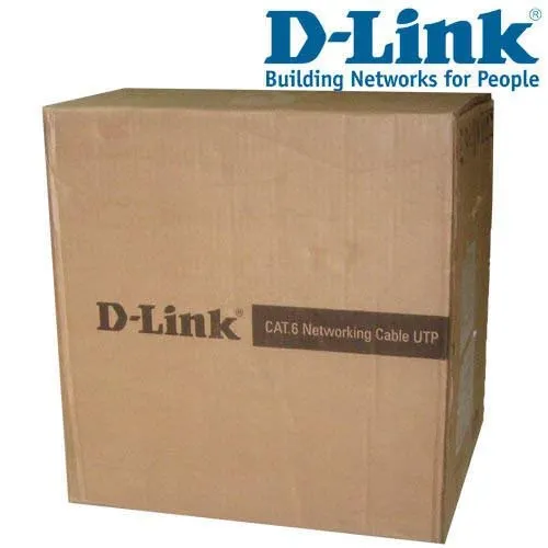 D LINK CAT 6 OUTDOOR BLACK CABLE