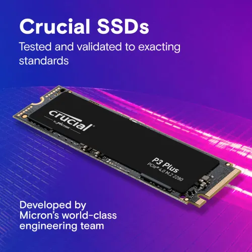 CRUCIAL 500GB NVME P3 PLUS