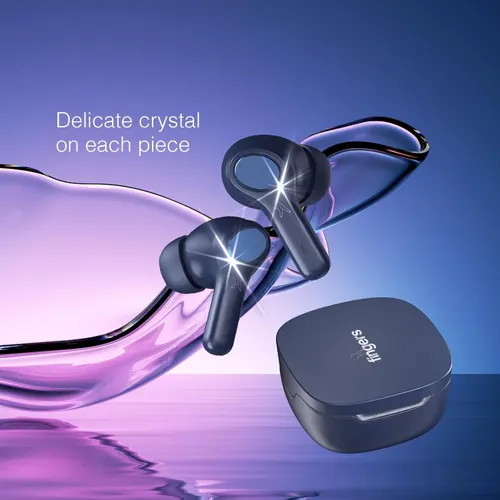 FINGERS EARBUDS -CRYSTAL IMPERIAL BLUE