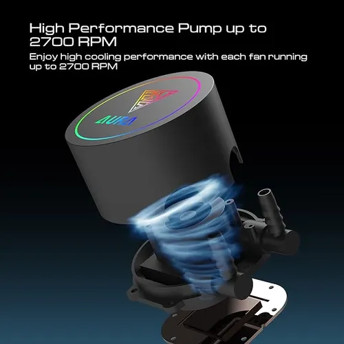 GAMDIAS Liquidcooler Aura Gl-240 Rgb Fan