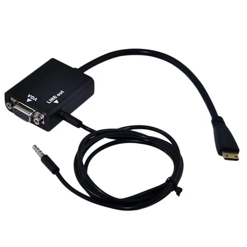 Mini Hdmi to Vga Converter